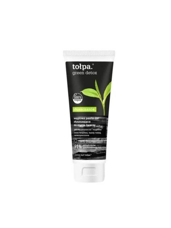 Tołpa Green Carbon exfoliation Паста-гель для вмивання обличчя