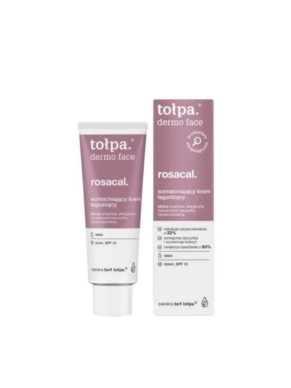 Tołpa Dermo Face Rosacal Soothing face cream for the day SPF10