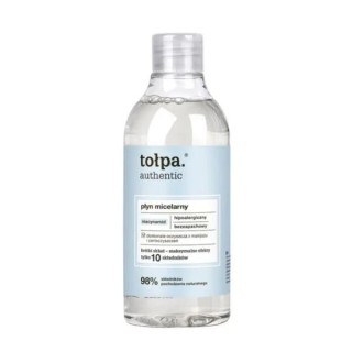Le fluide micellaire visage authentique Tołpa nettoie parfaitement