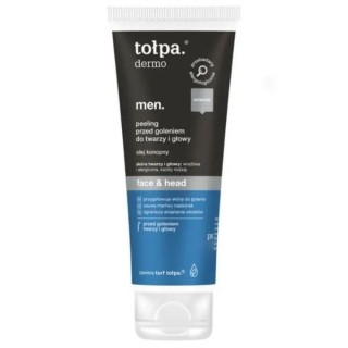 Tołpa Dermo Men . Face&head Peeling для обличчя та голови перед голінням