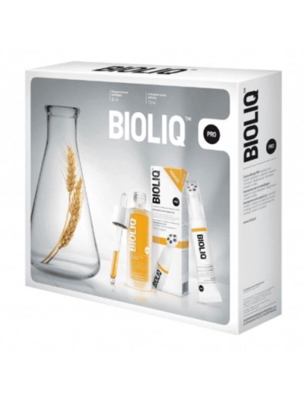 Bioliq Pro Set: інтенсивна Serum для очей 15 мл + зволожуюча сироватка 30 мл