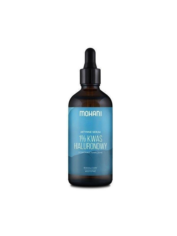 Mohani Natural Spa active Serum Hyaluronic acid 1% в гелі