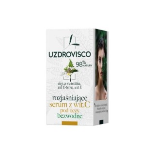 Uzdrovisco Brightening Eye Serum met Vitamine C watervrij 15 ml