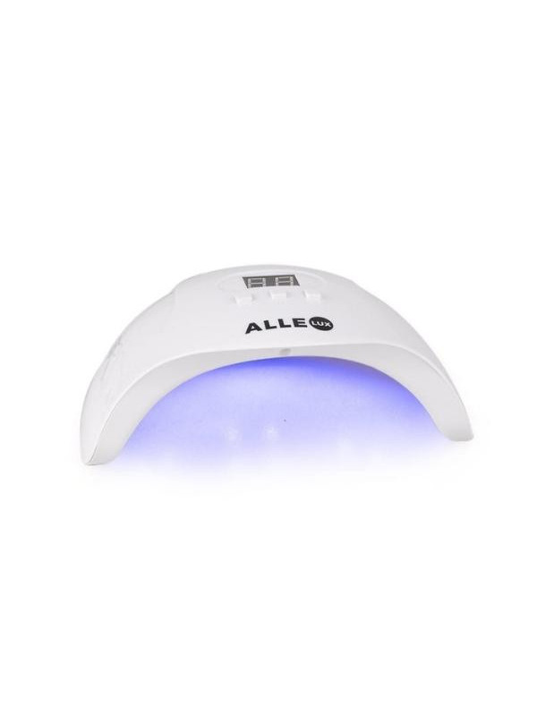 AlleLux X3 Лампа для нігтів UW/ Led 54W для гібридних лаків з кабелем USB Білий 1 шт.