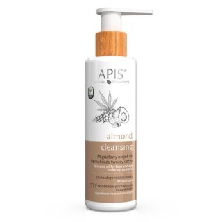 Apis Almond Cleansing amandel Olie voor het verwijderen van gezichts- en oogmake-up