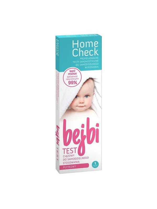 Тест на вагітність Bejbi Home Check Plate 1 шт