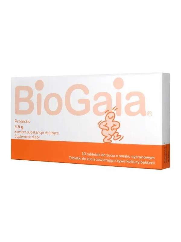 BioGaia prebiotische kauwtabletten voor kinderen 10 stuks