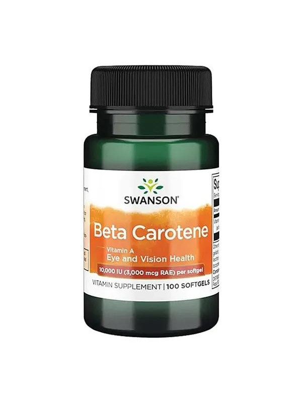 Swanson Beta Carotene 10000 IU 100 Capsules