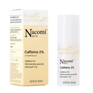 Освітлююча Serum під очі Nacomi Next Level Bright Sight з кофеїном 2%