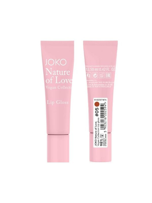 Joko Nature of Love Vegan Collection Lipgloss /05/