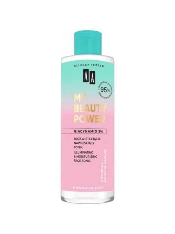 AA My Beauty Power illuminating and moisturizing Tonic