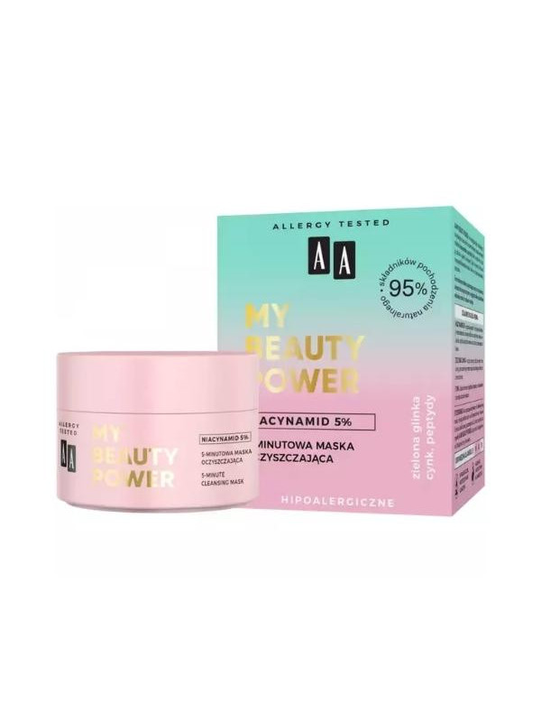 AA My Beauty Power 5 Minute Cleansing Mask