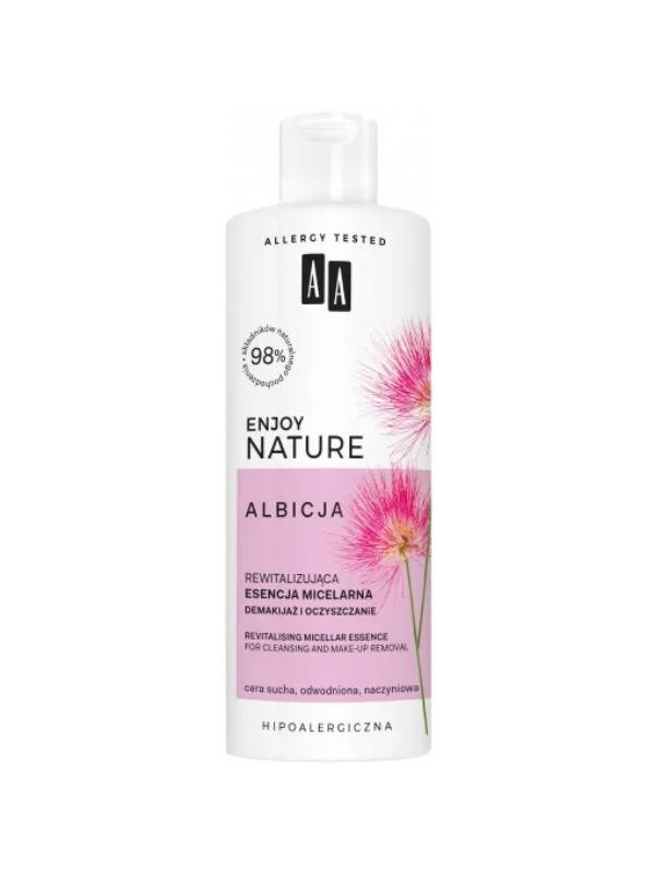 AA Enjoy Nature Revitalizing Albicia Micellar Essence Зняття макіяжу та очищення