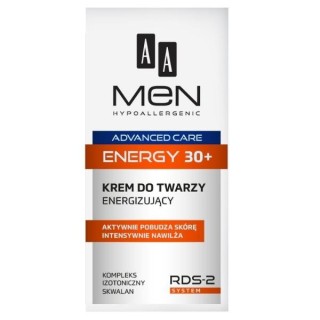 AA Men Advanced Care Energy 30+ Krem do twarzy energizujący