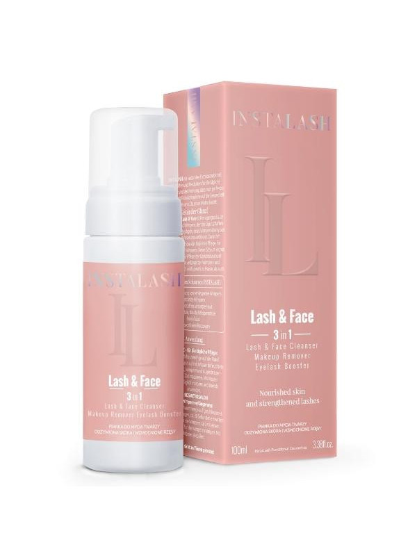 Instalash Lash&Face 3in1 Facial cleansing foam Enhanced Eyelashes