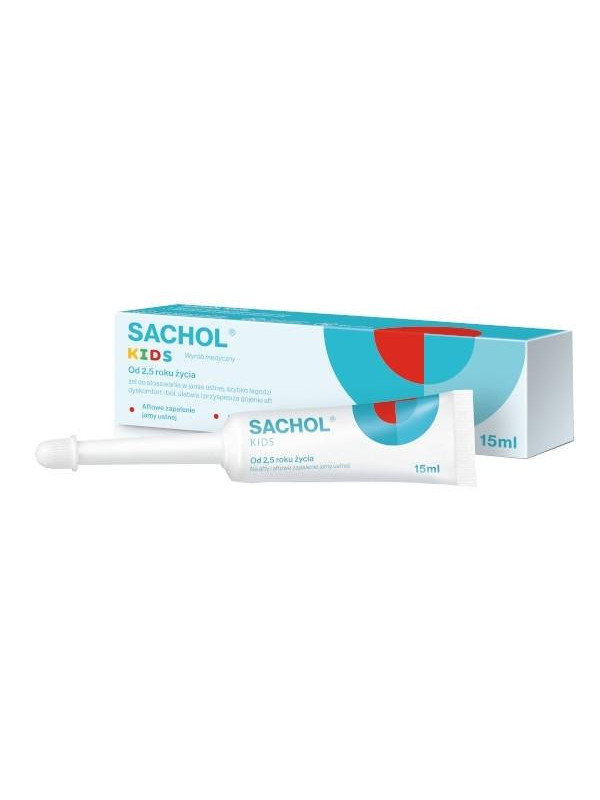 Sachol Kids Gel in een tube vanaf 2,5 jaar 15 ml