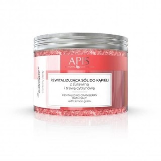 Apis Cranberry Revitalizing Vitality Bath salt with cranberry and lemongrass