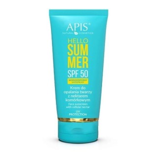 Apis Hello Summer SPF50 Krem do opalania twarzy z nekratem komórkowym