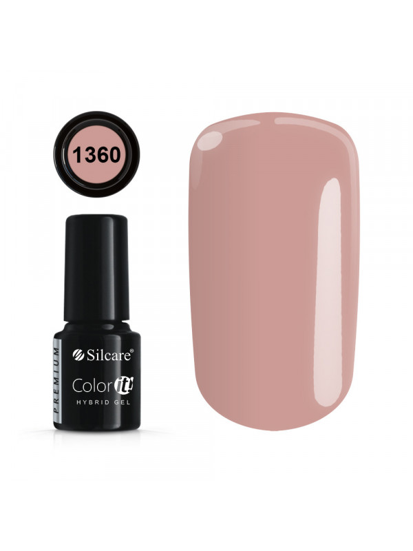 Silcare Color IT Premium Hybrid varnish /1360/ 6 g