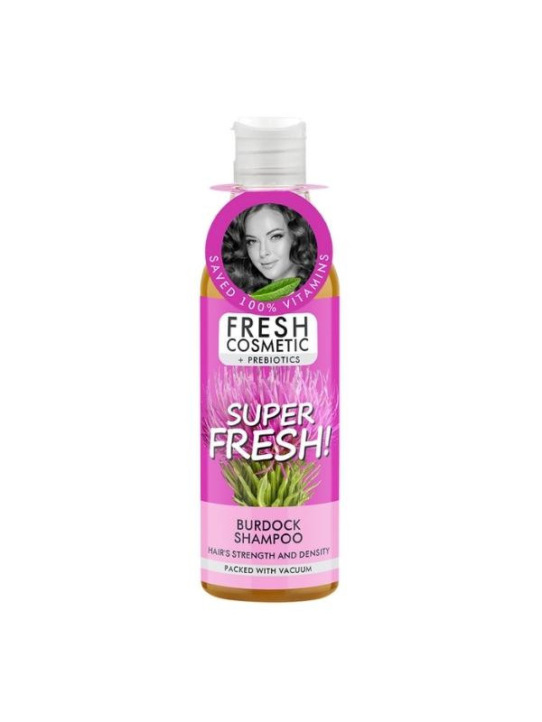 FitoKosmetik Fresh Cosmetic Burdock Hair Volume Increasing Shampoo 245 ml