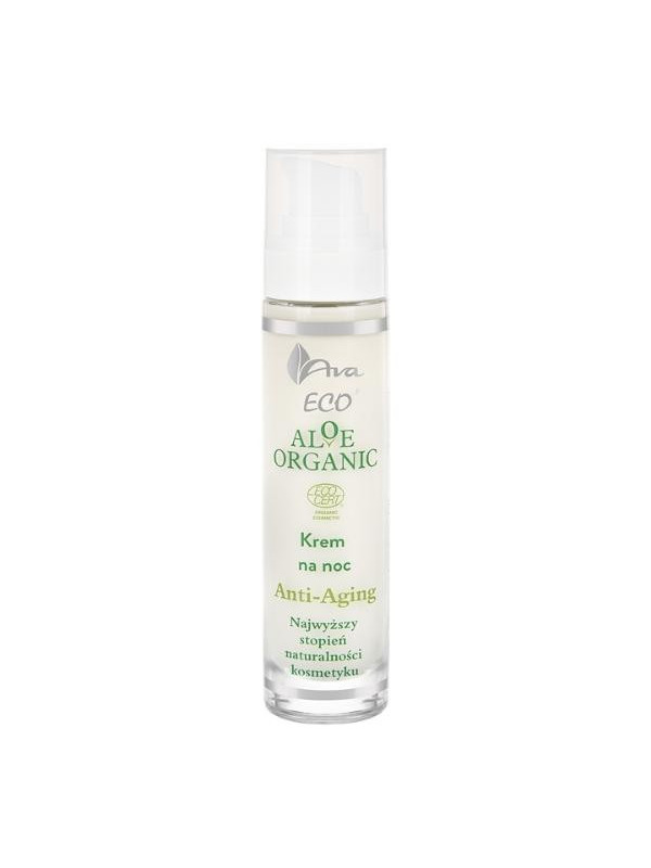 Ava Aloe Organic Krem na noc anti-aging 50 ml