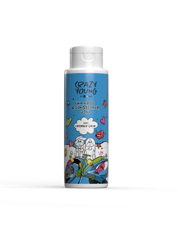 HiSkin Crazy Young Shampoo met conditioner Love Coconut 200 ml