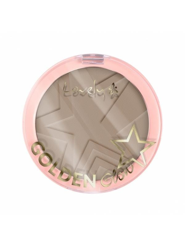 Пудра для контурування обличчя Lovely Golden Glow New Edition /3/ Cool B