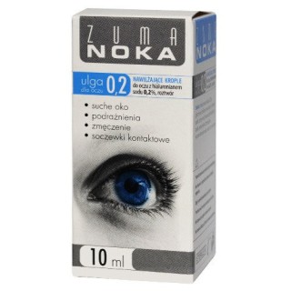 Zuma Noka Ulga 2% pour les yeux 10 ml