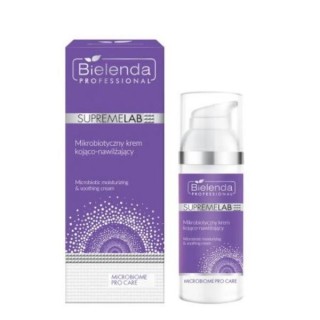 Bielenda Professional SupremeLab Microbiome Microbiotic Face Cream, заспокійливий і зволожуючий