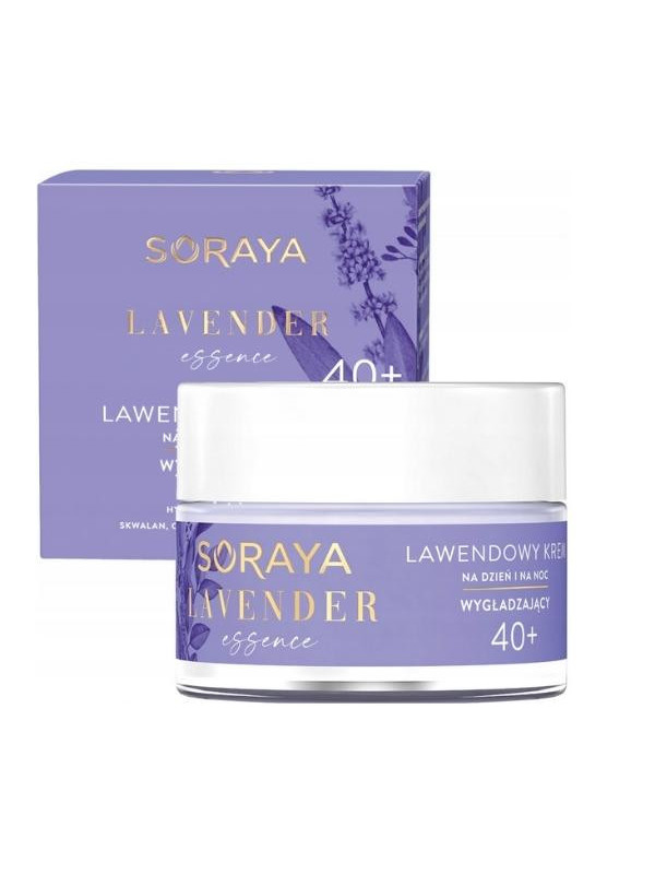 Soraya Lavender Essence розгладжуючий денний і нічний крем з лавандою 40+