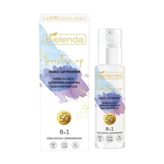 Зволожуюча та захисна кремова основа під макіяж Bielenda Boost Me Up SPF50