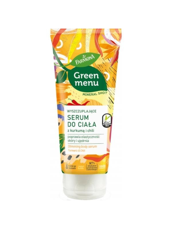 Serum для тіла Farmona Green Menu для схуднення з куркумою та чилі