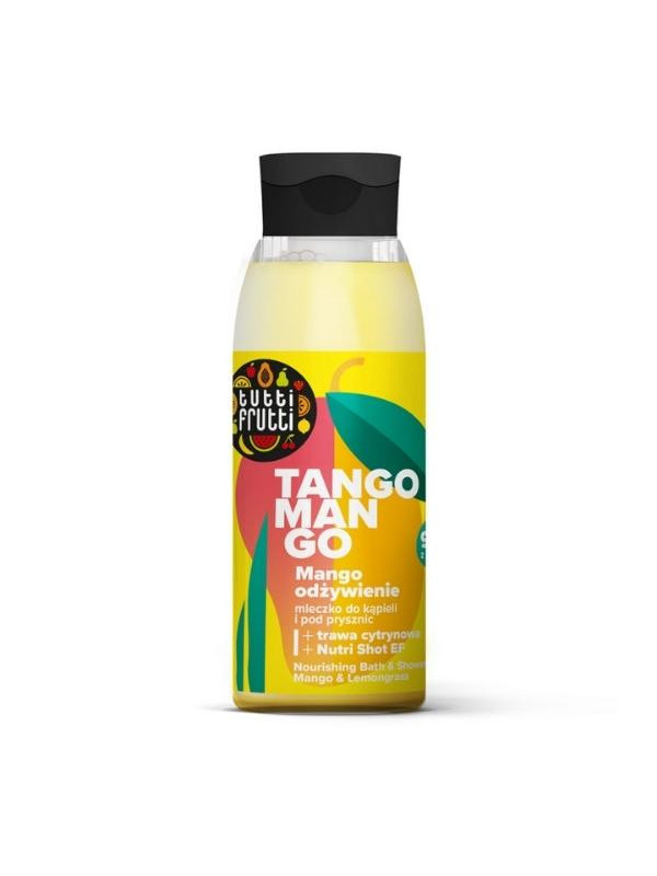 Farmona Tutti Frutti Tango Mango живильне молочко для ванни та душу Манго та лемонграс + Nutri Shot EF