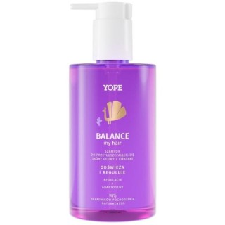 YOPE Balance My Hair Shampoo voor de vette hoofdhuid met zuren