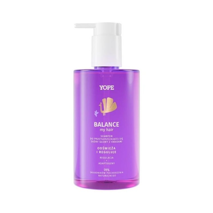 YOPE Balance My Hair Shampoo for oily scalp with acids