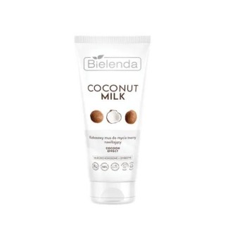 Bielenda Coconut Milk Coconut Mousse для вмивання обличчя, зволожуючий Cocoon Effect