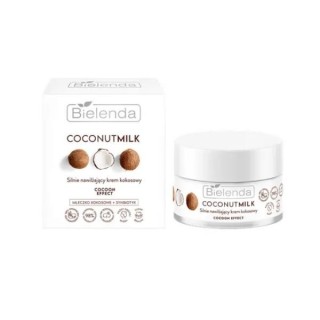 Bielenda Coconut Milk silnie nawilżając Krem kokosowy Cocoon Effect