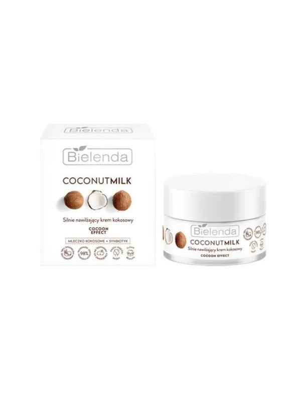 Bielenda Coconut Milk сильно зволожує кокосовий крем Cocoon Effect