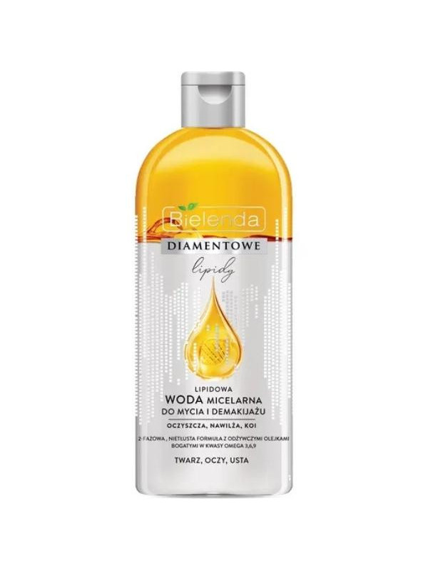 Bielenda Diamentowe Lipidy Micellar water for washing and makeup removal