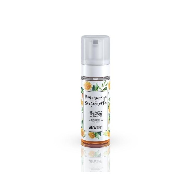 Anwen Foam shampoo for normal and oily scalp Orange and Bergamot 170 ml