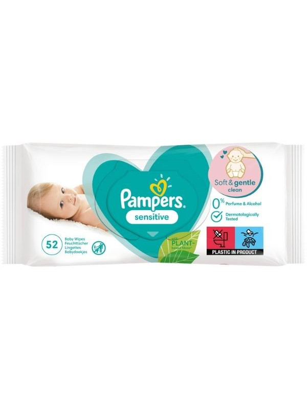 Pampers wet wipes Sensitiv 52 pcs-12 pcs/display