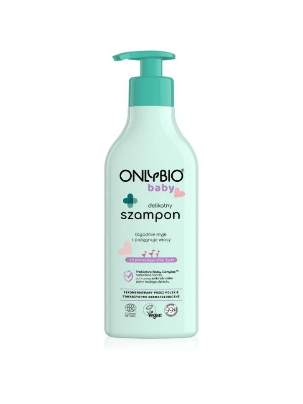 ONLYBIO Baby zachte Shampoo voor haar vanaf de eerste levensdag 300 ml