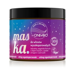 ONLYBIO Hair in Balance Mask для високопористого волосся