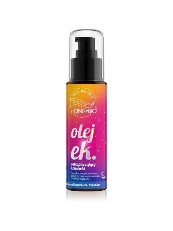 ONLYBIO Hair in Balance Oil, що захищає кінчики волосся