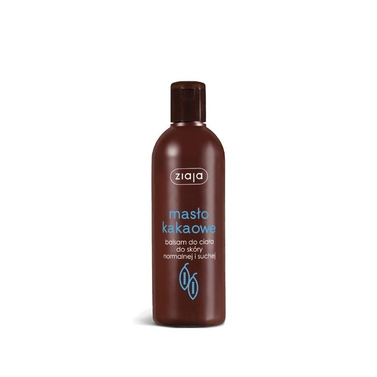 Baume corporel au beurre de cacao Ziaja pour peaux normales et sèches 300 ml