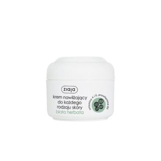 Ziaja Crème visage hydratante pour tous types de peau au thé blanc 50 ml Ziaja Crème visage hydratante pour tous types de peau au thé blanc 50 ml