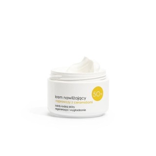 Ziaja Gesichtscreme 50+ feuchtigkeitsspendende Reparatur mit Ceramiden 50 ml