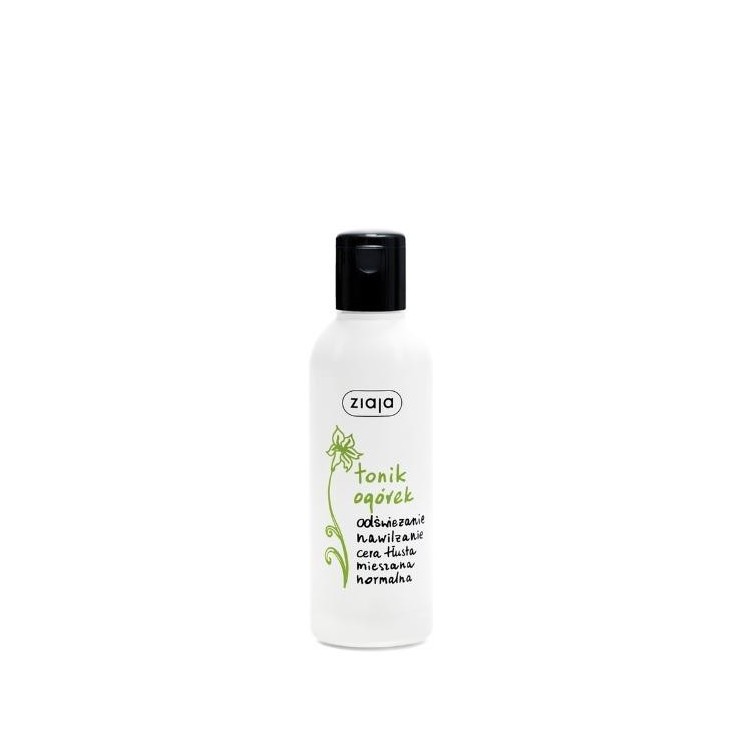 Ziaja komkommer tonic verfrissend hydraterend 200 ml