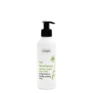 Gel micellaire nettoyant au concombre et à la menthe Ziaja , acide PHA , 190 ml