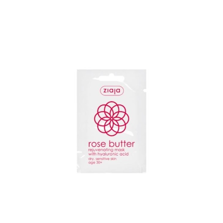 Masque Visage Rajeunissant à la Rose Ziaja 7 ml